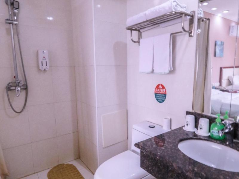 Greentree Inn Tianjin Tanggu Hebei Road Foreign Commodities Market Business Hotel Binhai  Ngoại thất bức ảnh