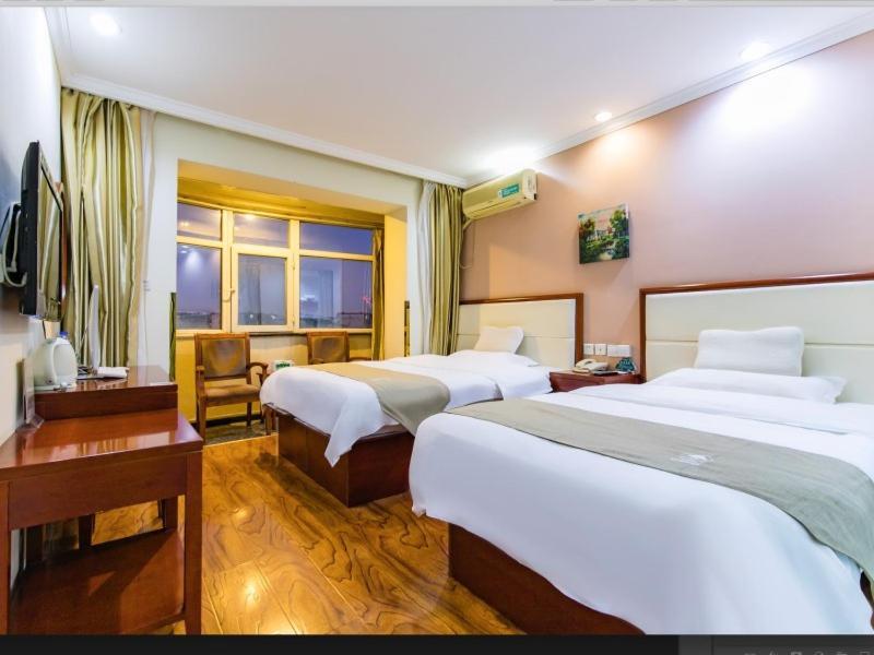 Greentree Inn Tianjin Tanggu Hebei Road Foreign Commodities Market Business Hotel Binhai  Ngoại thất bức ảnh